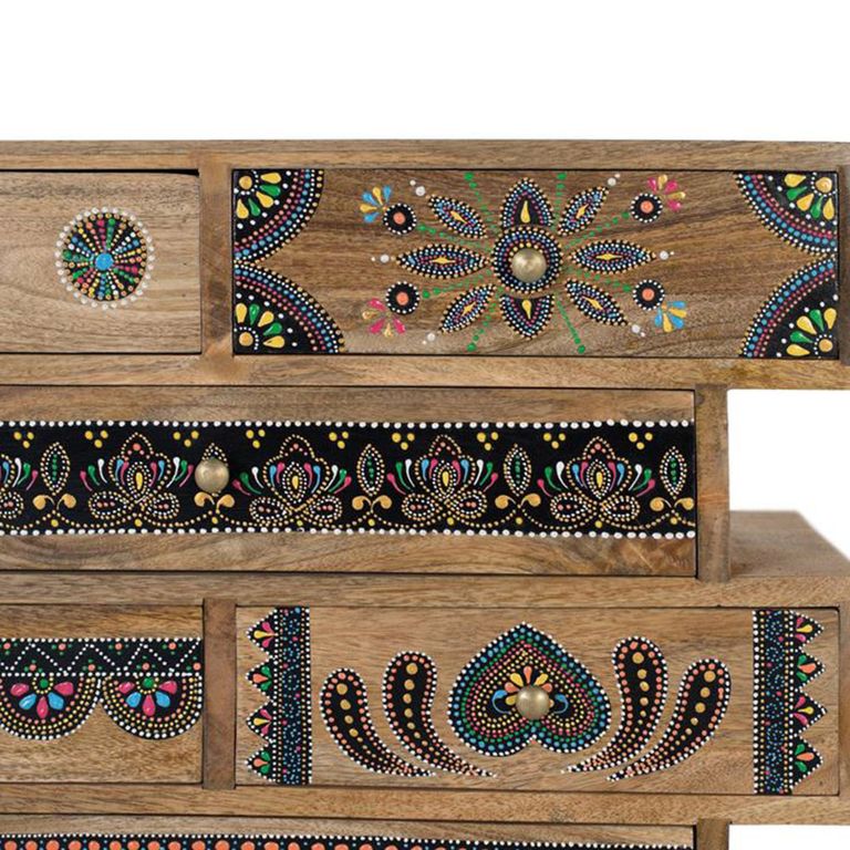 Chieti Chest - Mango Wood - Painted - 8 Drawer