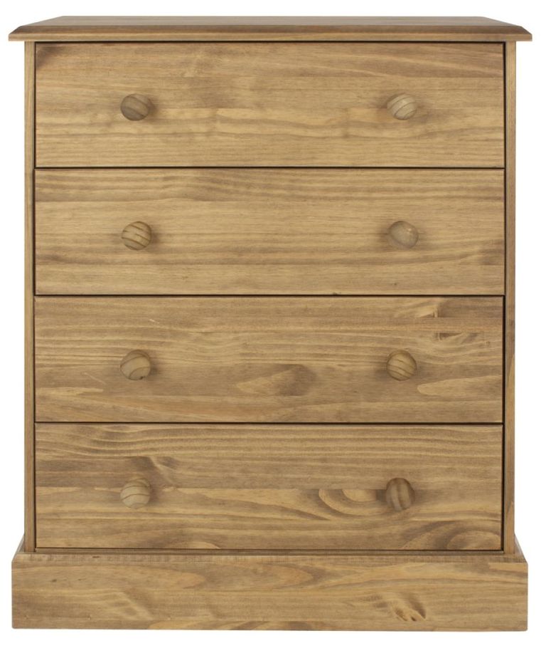 Cotswold Pine 4 Drawer Chest