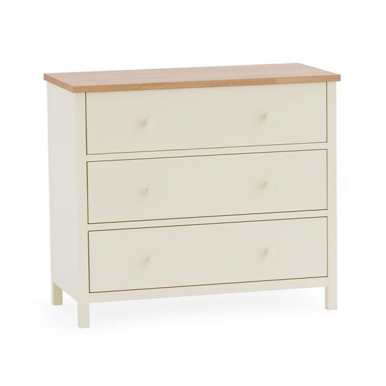 Coxmoor Chest of Drawers - 3 Drawer - Ivory