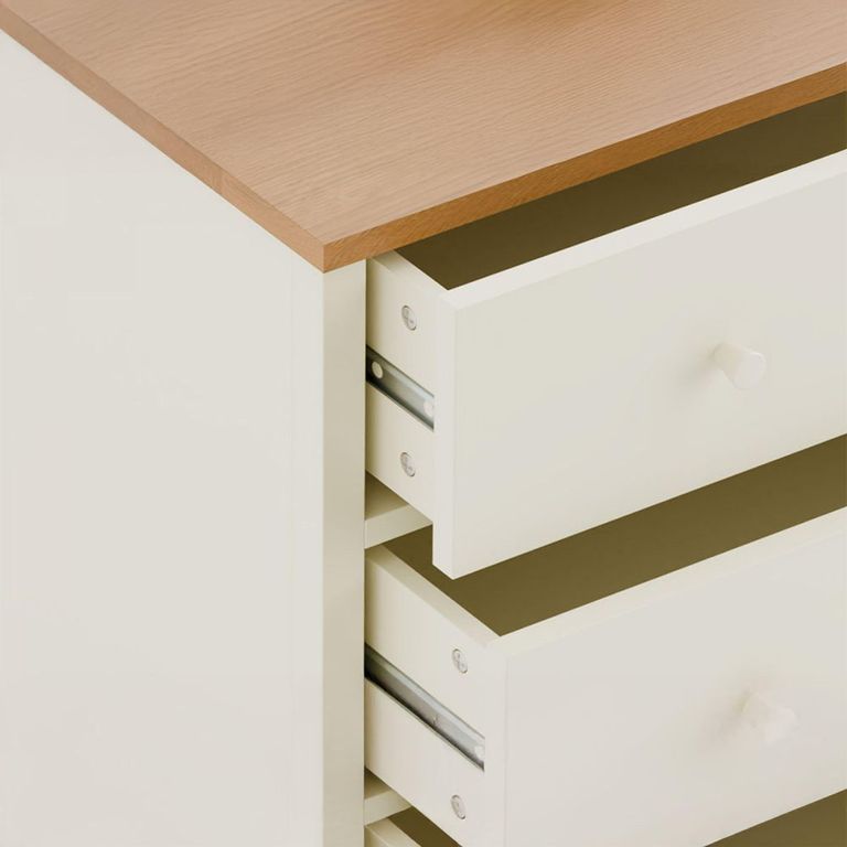 Coxmoor Chest of Drawers - 3 Drawer - Ivory