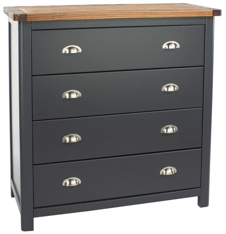 Dunkeld Blue 4 Drawer Chest