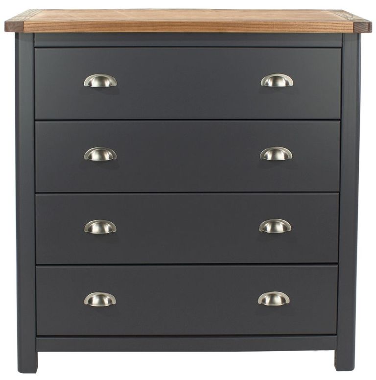 Dunkeld Blue 4 Drawer Chest