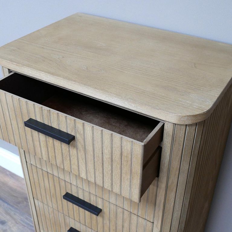 Tallboy Chest - Wooden - 5 Drawer