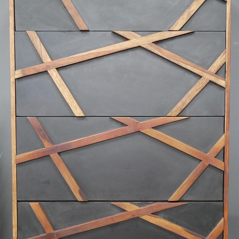 Tallboy Chest - 4 Drawer - Sheesham Wood