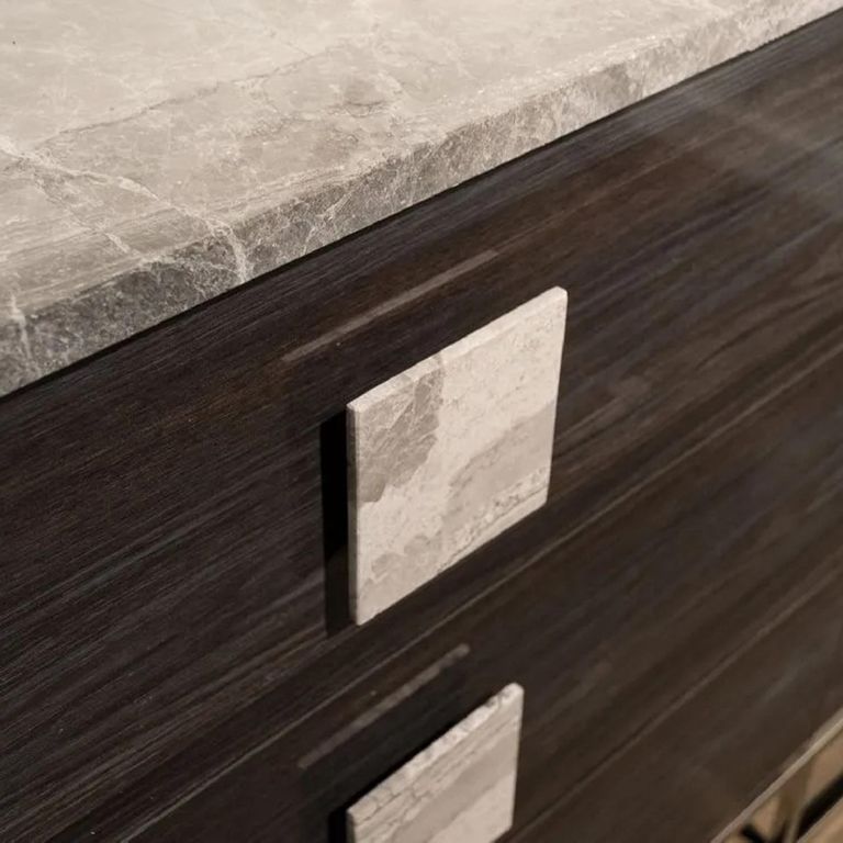 Elliot Chest - 6 Drawer - Wide - Marble and Wooden - Variation Available