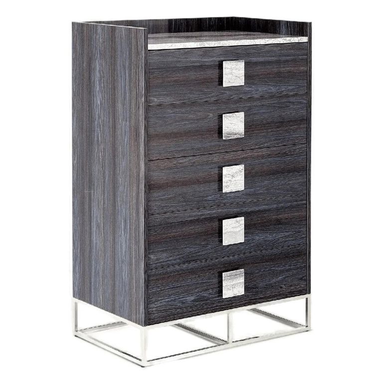 Elliot Chest - 5 Drawer - Tall - Marble and Wooden - Variation Available