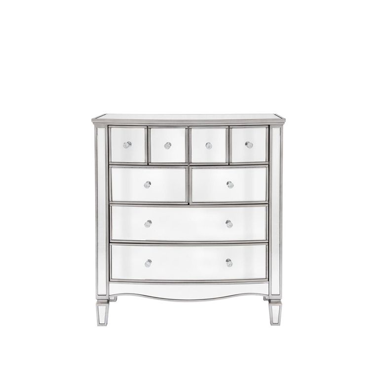 Elysee Chest - Multi Drawer - Mirrored