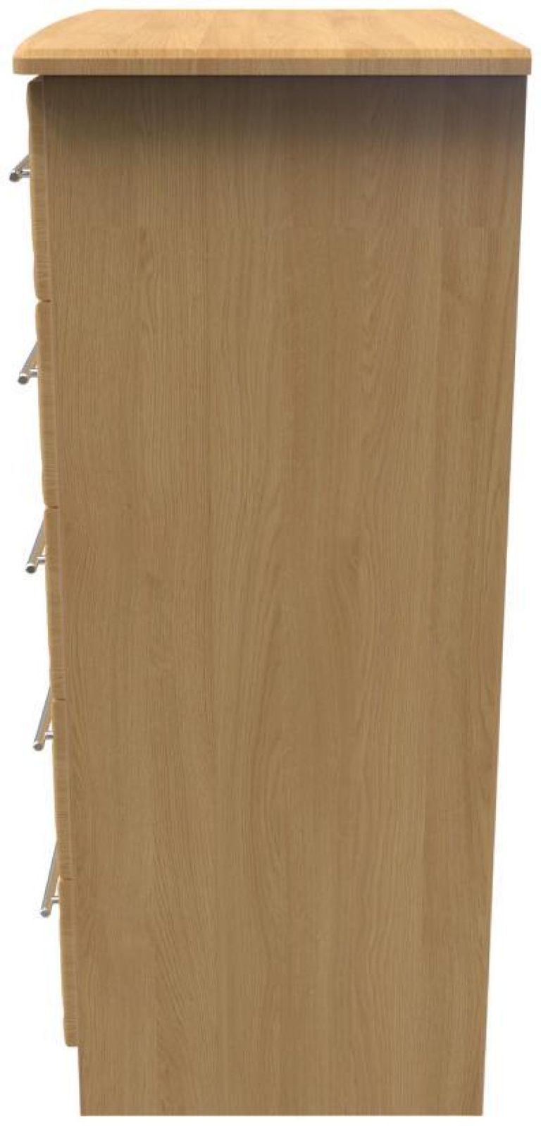 Faye Oak Effect 5 Drawer Chest