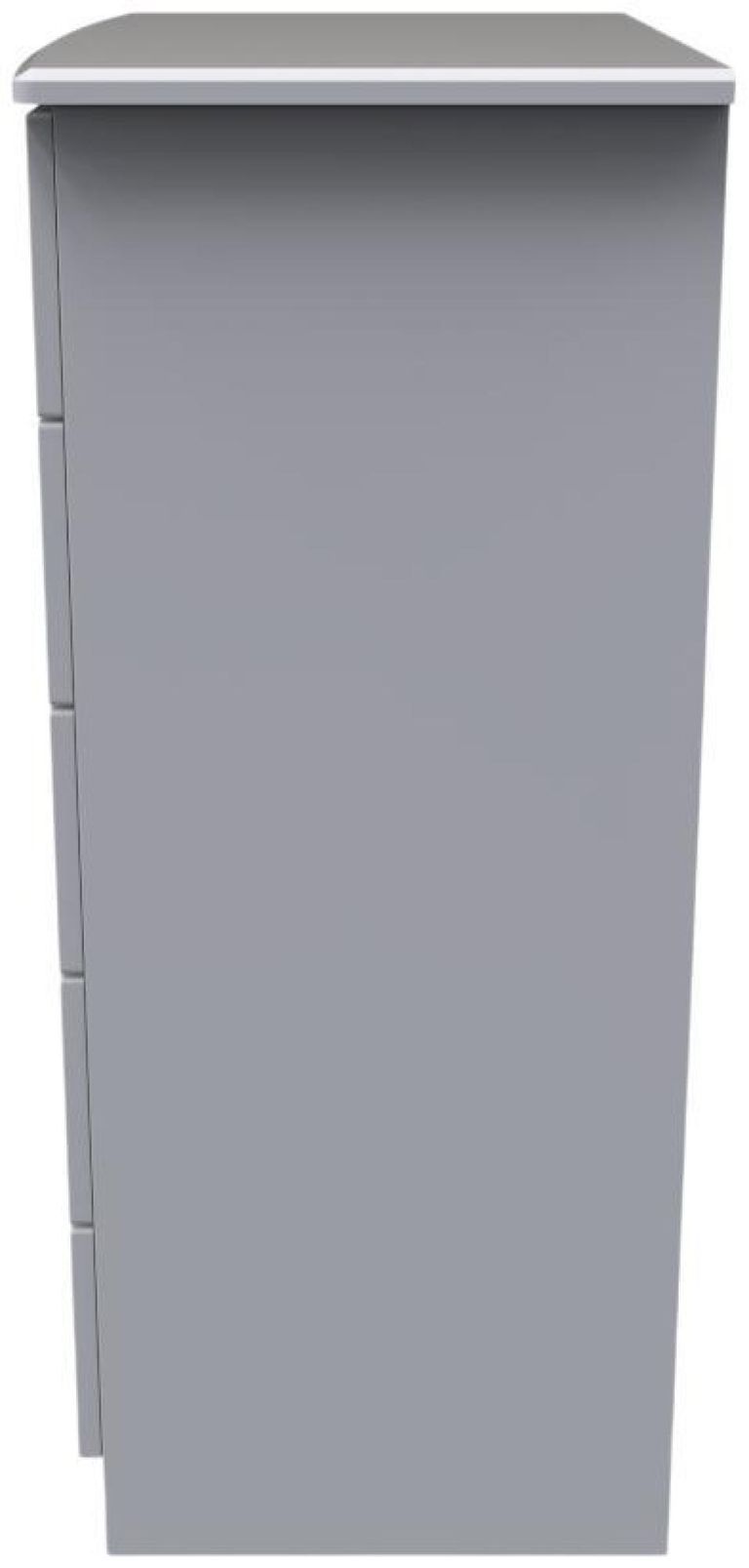 Flora Grey 5 Drawer Chest