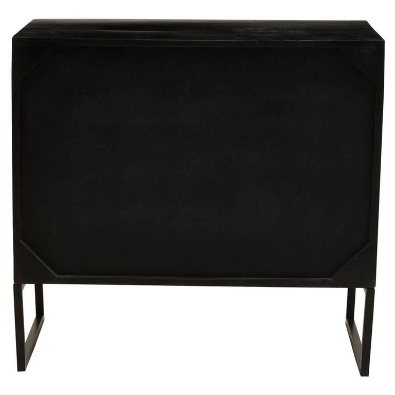 Fusion Chest - 3 Drawer - Black Bone Inlay