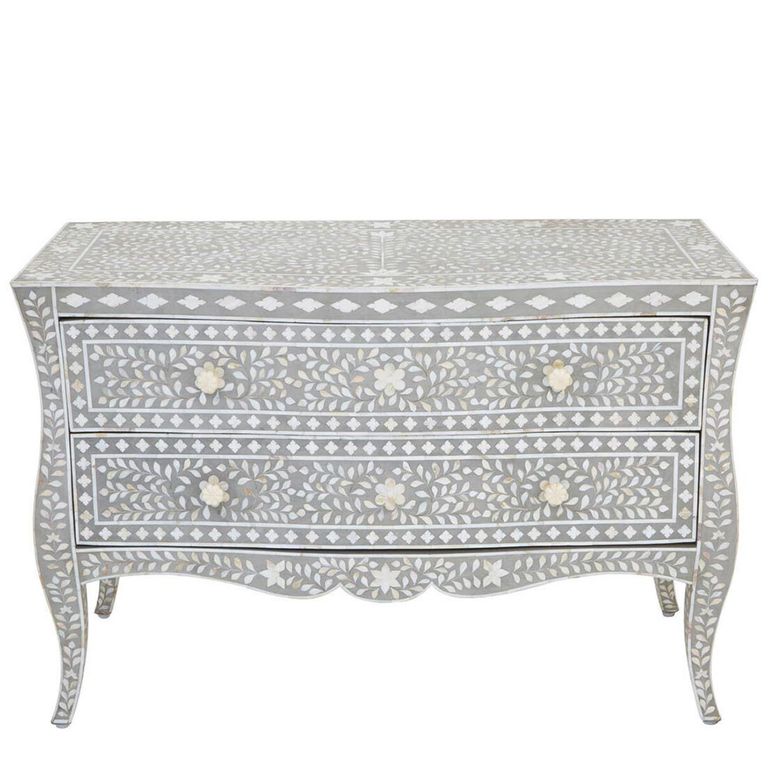 Fusion Chest - 2 Drawer - Grey Inlay