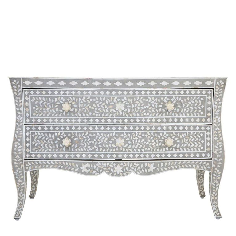 Fusion Chest - 2 Drawer - Grey Inlay