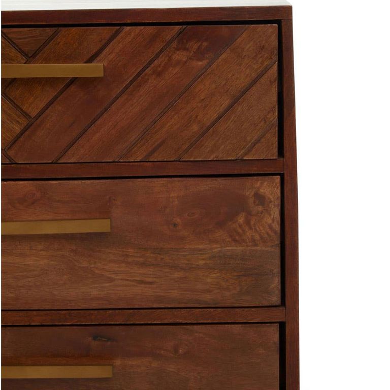 Gaya Chest - 5 Drawer - Mango Wood