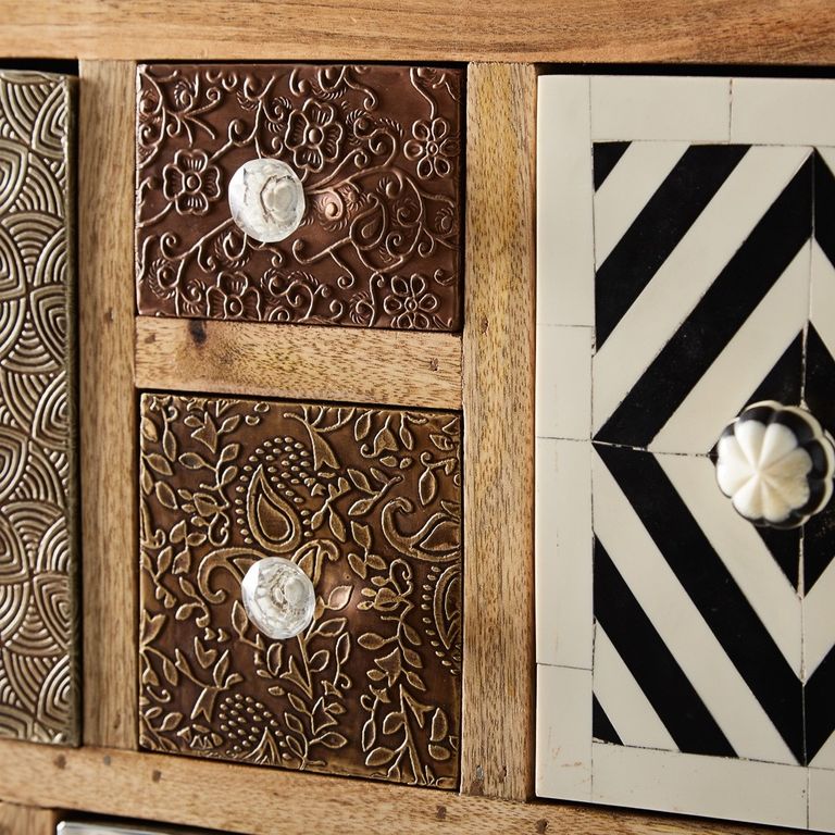 Gaya Multi Coloured Chest of Drawer