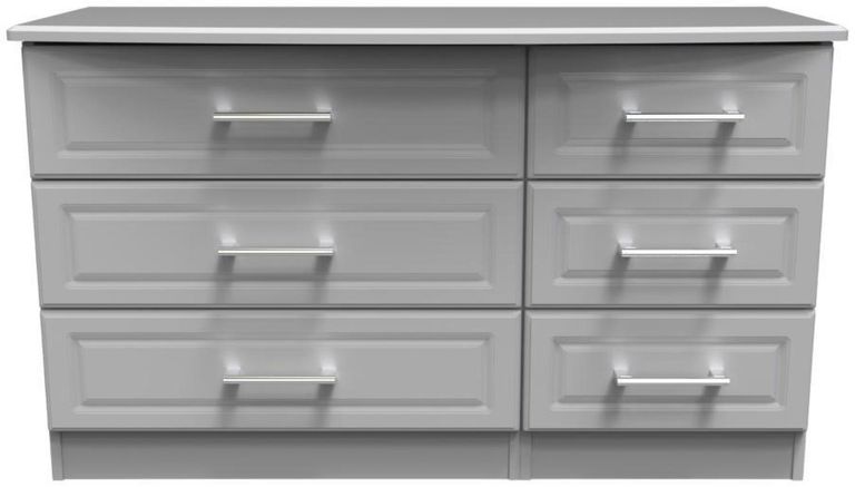 Gina Grey 6 Drawer Midi Dresser