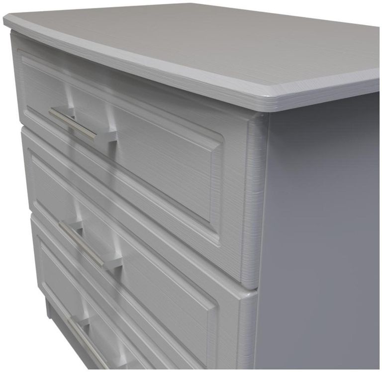 Gina Grey Ash 3 Drawer Small Chest