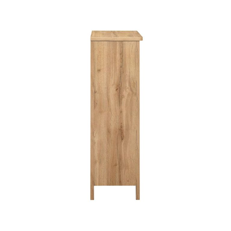 Hampstead Tall Chest - 5 Drawer - Rustic Oak 