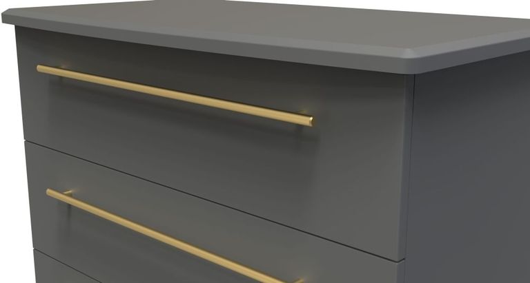 Haworth Grey 4 Drawer Chest