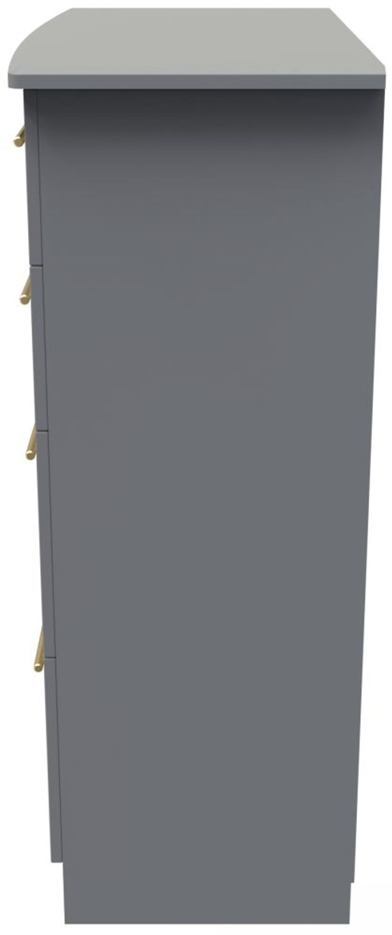 Haworth Grey 4 Drawer Deep Chest