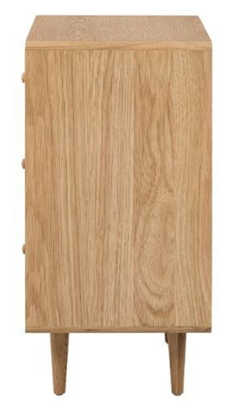 Jenson Oak Chest - 3 Drawer - Small