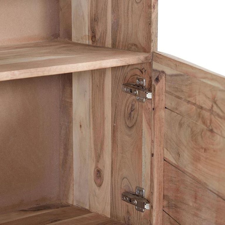 Karlstad Chest - Acacia Wood - 6 Drawer - Wide