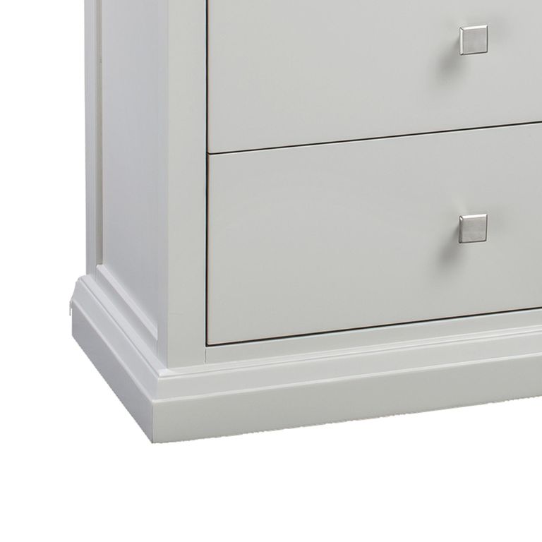 Cotswold Chest of Drawers - 4+3 Drawer - Wide - Oak and Painted