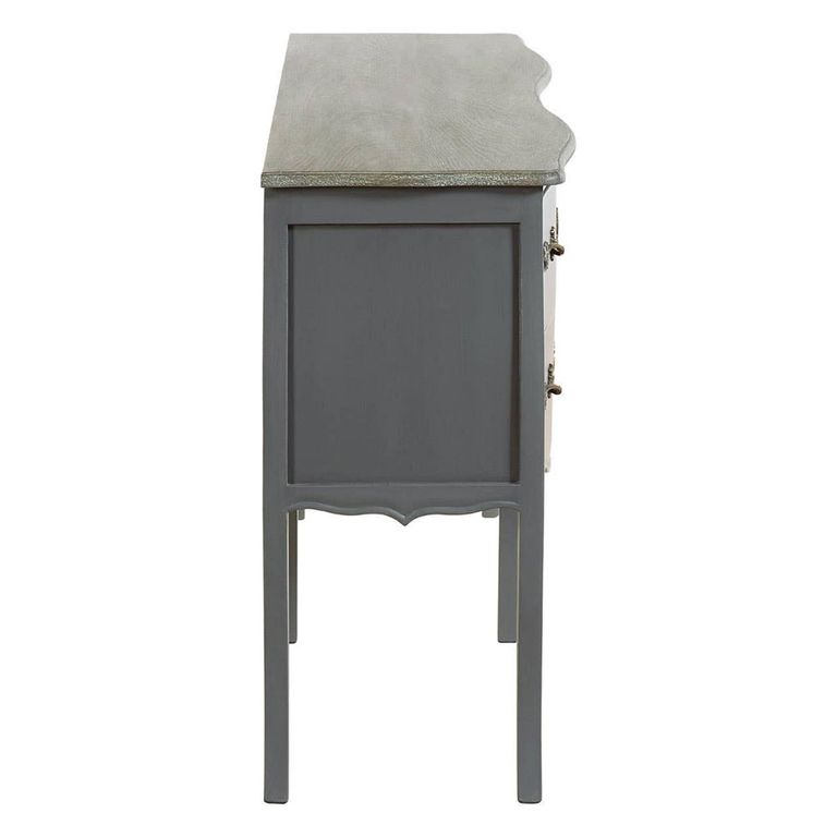 Loire Chest - 4 Drawer - Wide - Dark Grey