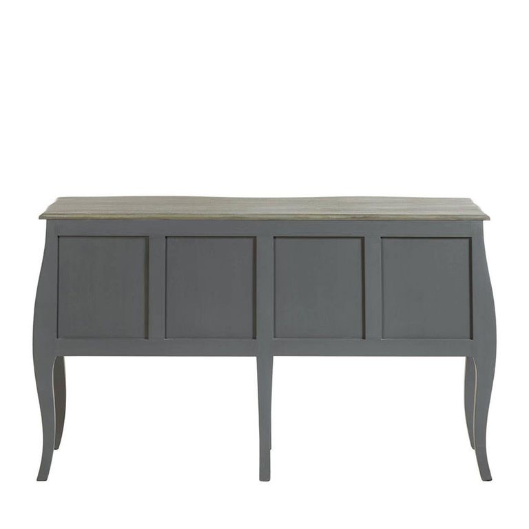 Loire Chest - 4 Drawer - Wide - Dark Grey