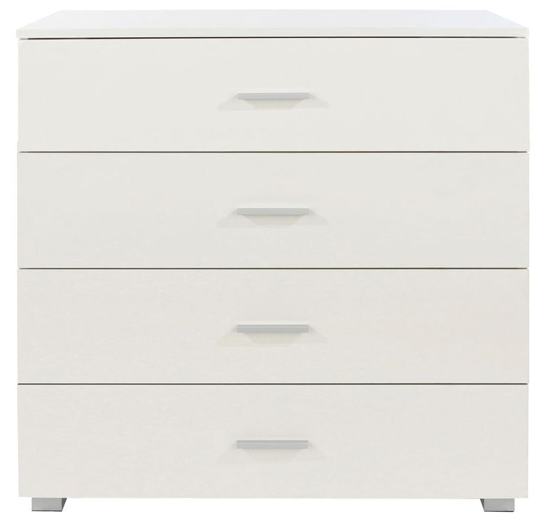 Lido White 4 Drawer Chest