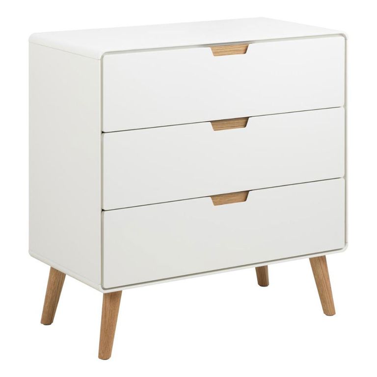 Lowell Chest - 3 Drawer - White