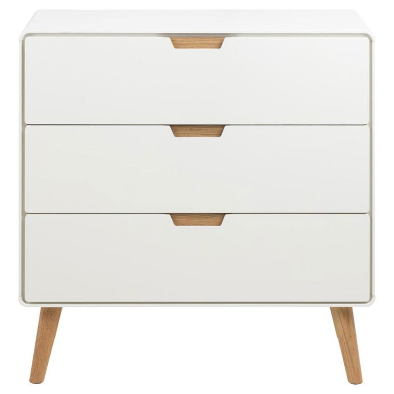 Lowell Chest - 3 Drawer - White