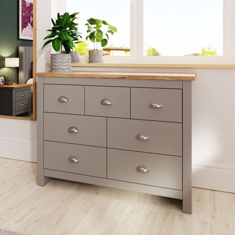 Lyman 7 Drawer Wide Chest - Variant Available