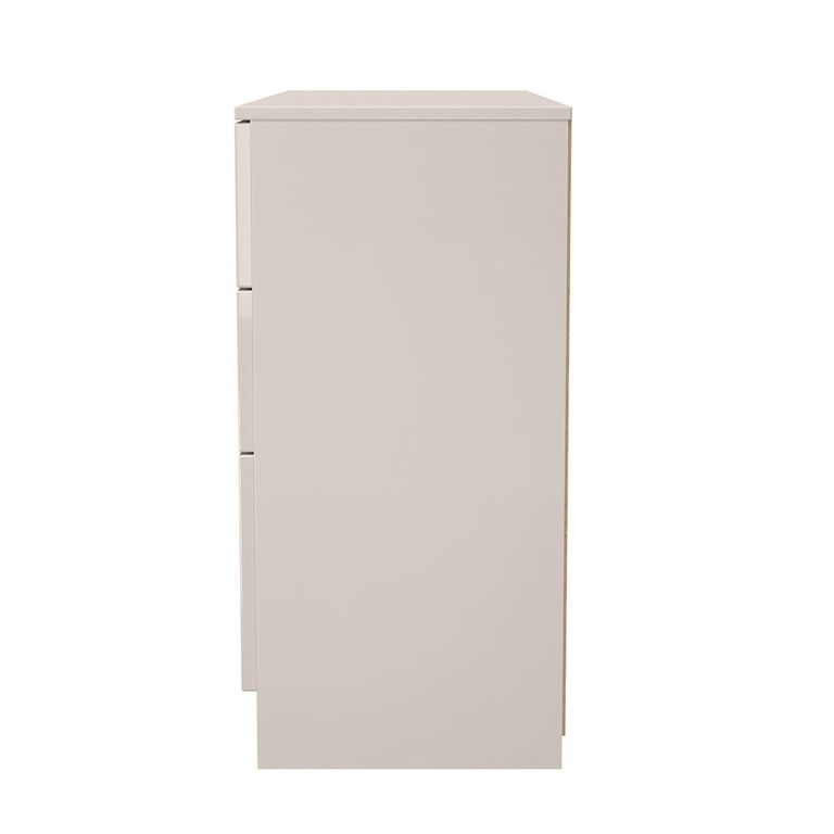 Milan Cashmere Gloss 6 Drawer Midi Chest