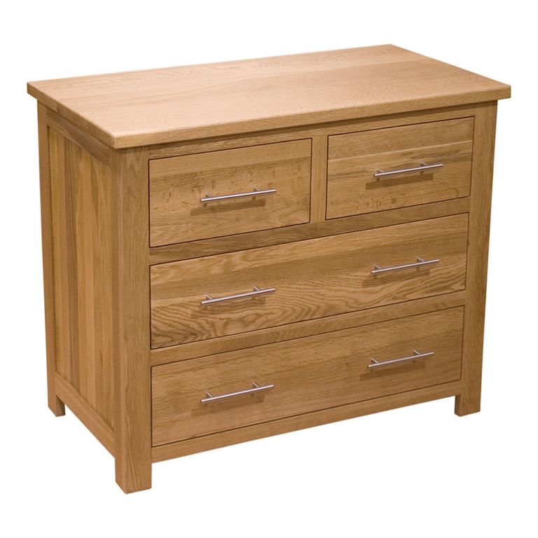 Opus Chest of Drawers - 2+2 Drawer - Oak
