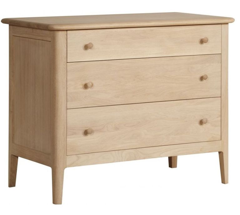Modena Chest of Drawer - 3 Drawer - Oak