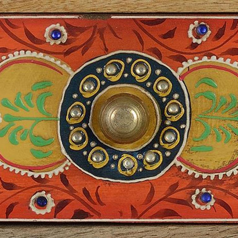 Narduzu Chest - Mango Wood - Painted - Multi Drawer