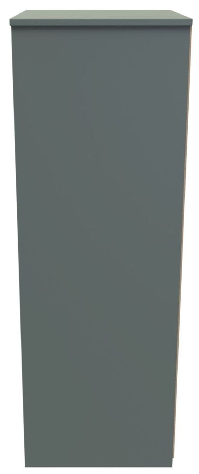 Nashville Green 5 Drawer Narrow Chest