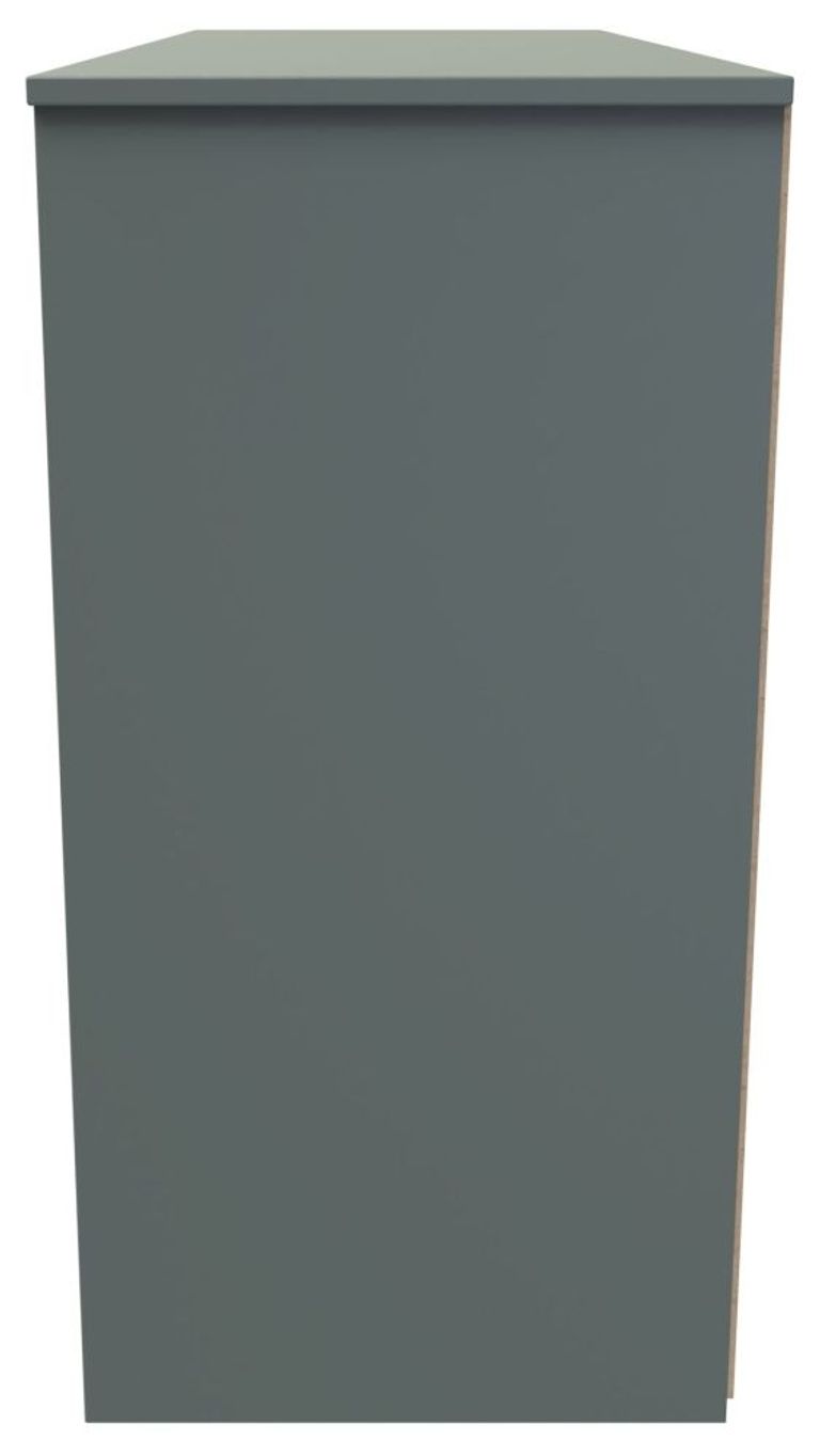 Nashville Green 6 Drawer Midi Chest