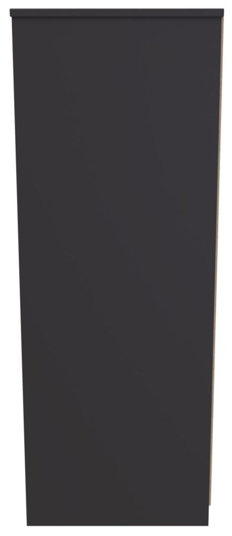 New York Graphite 4 Drawer Deep Midi Chest