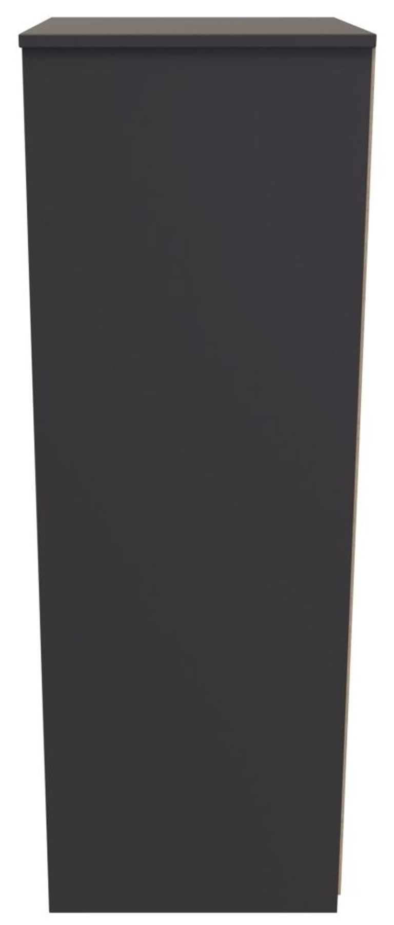 New York Graphite 5 Drawer Narrow Chest