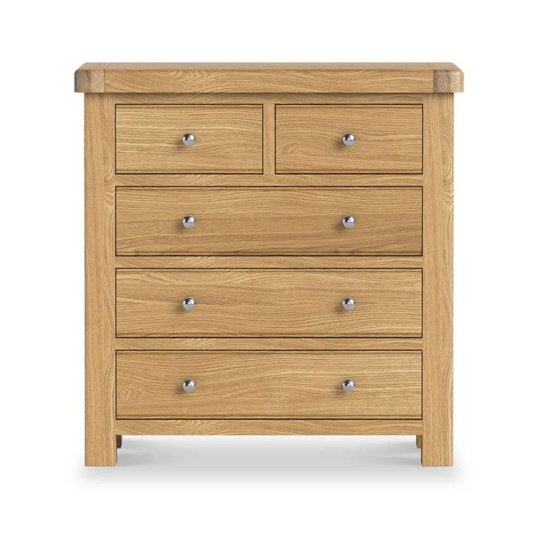 Normandy Chest - 2+3 Drawer - Oak