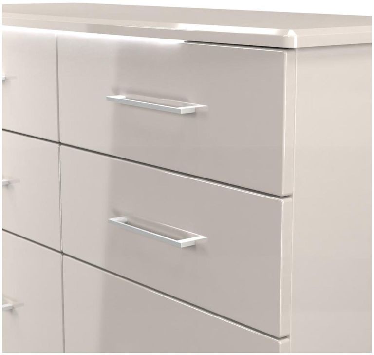 Paris Cashmere 6 Drawer Midi Chest