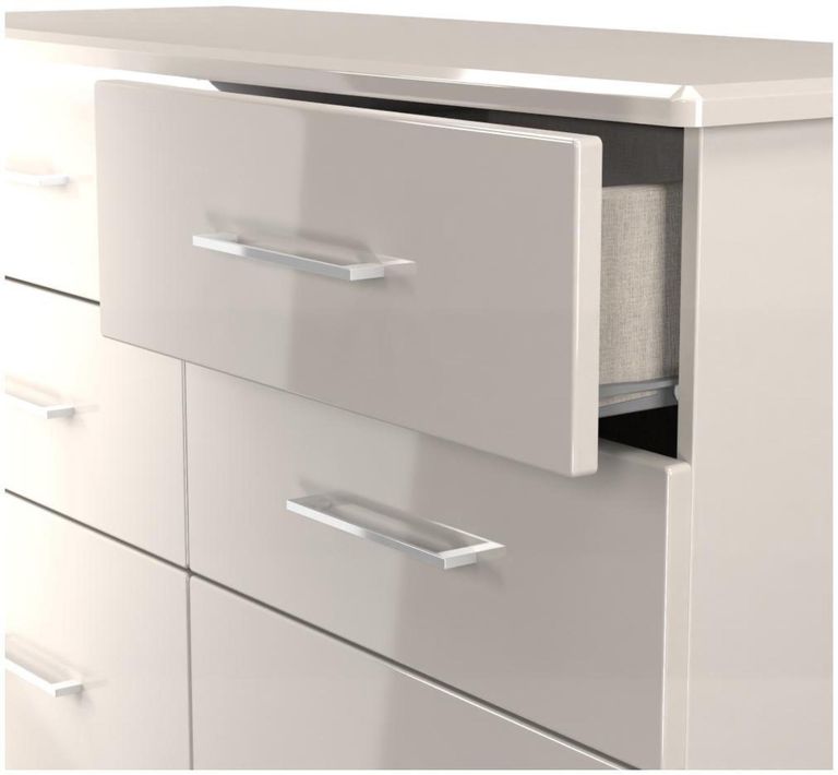 Paris Cashmere 6 Drawer Midi Chest