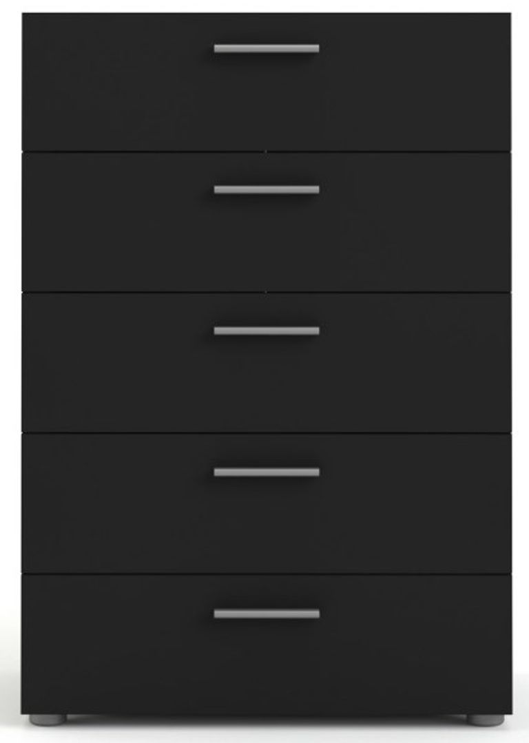 Pepe Black 5 Drawer Chest