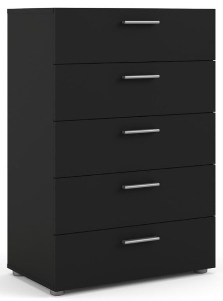 Pepe Black 5 Drawer Chest