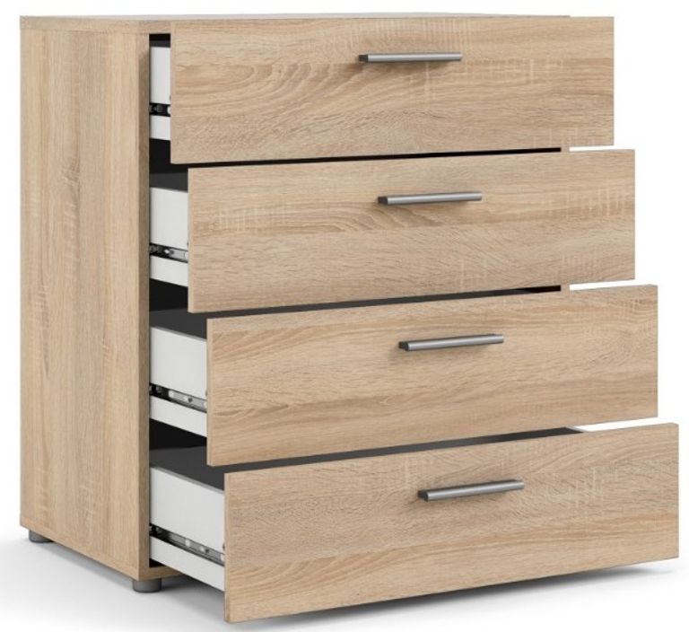 Pepe Oak Effect 4 Drawer Chest