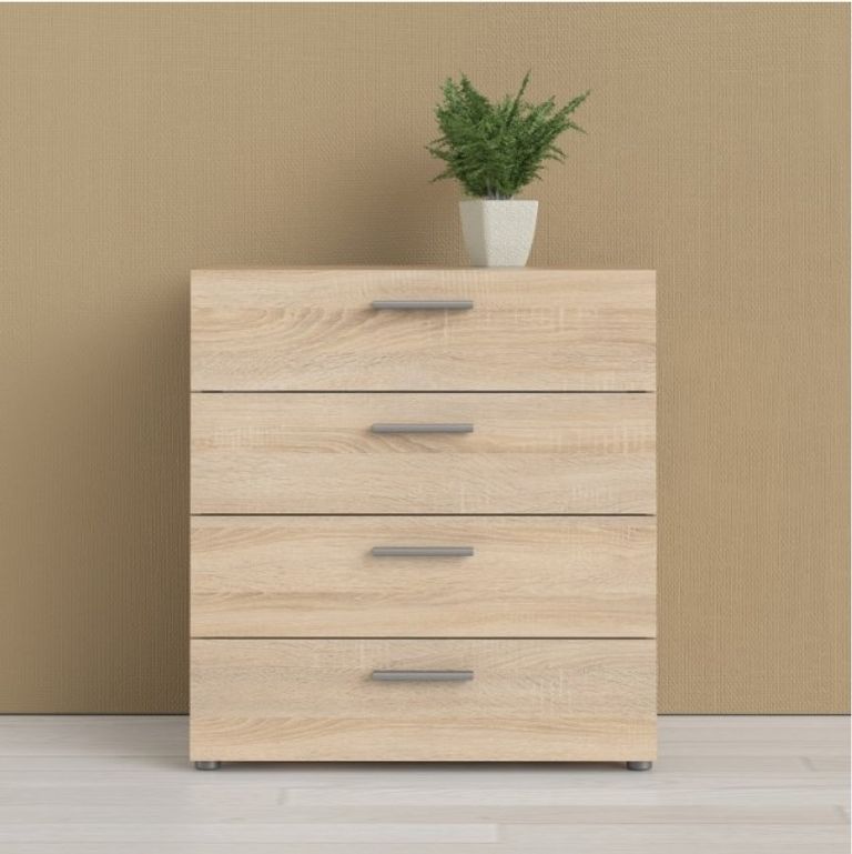 Pepe Oak Effect 4 Drawer Chest