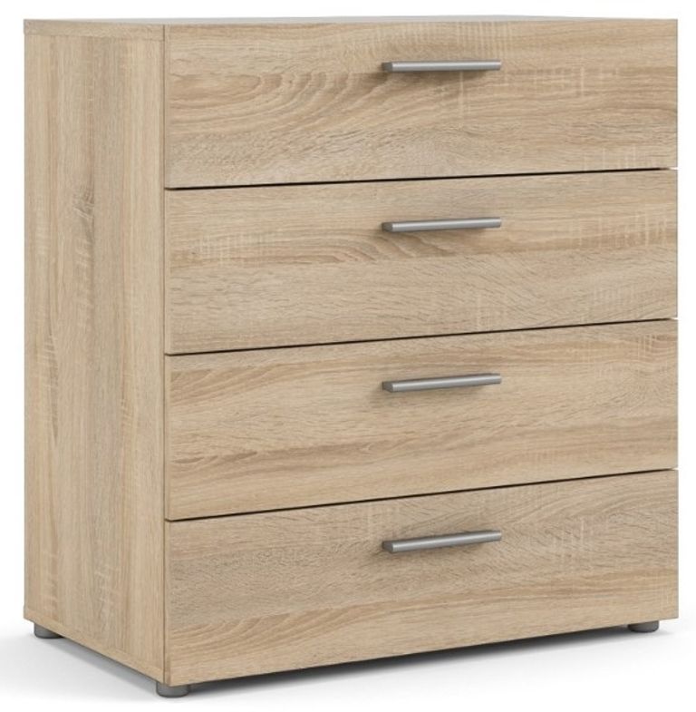 Pepe Oak Effect 4 Drawer Chest