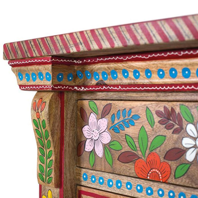 Pistoia Chest - Mango Wood - Painted - 3 Drawer