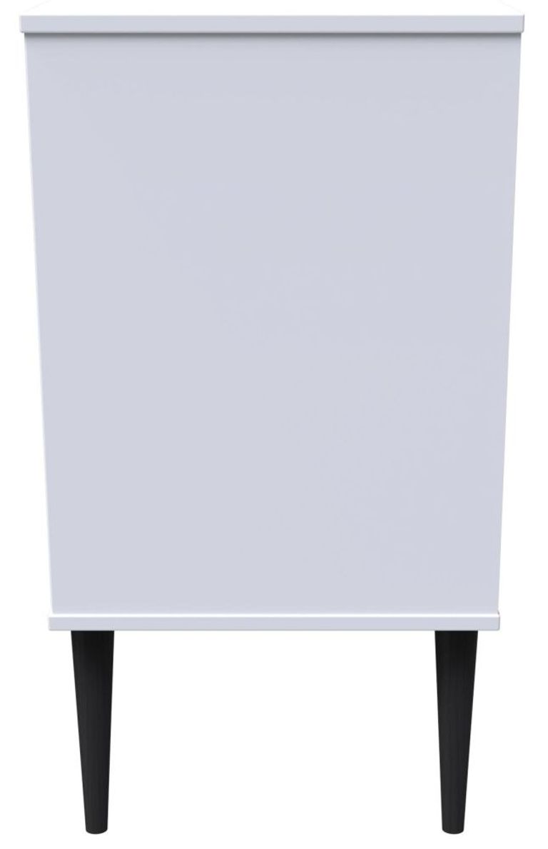 Pixel White 3 Drawer Midi Chest